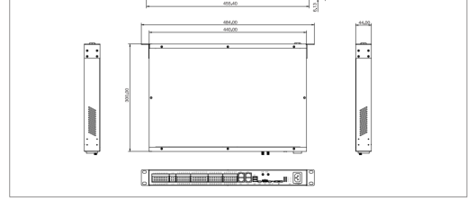 ECU9000 product dimensions