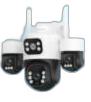 GW-A30 Smart HD Outdoor Triple-View Camera